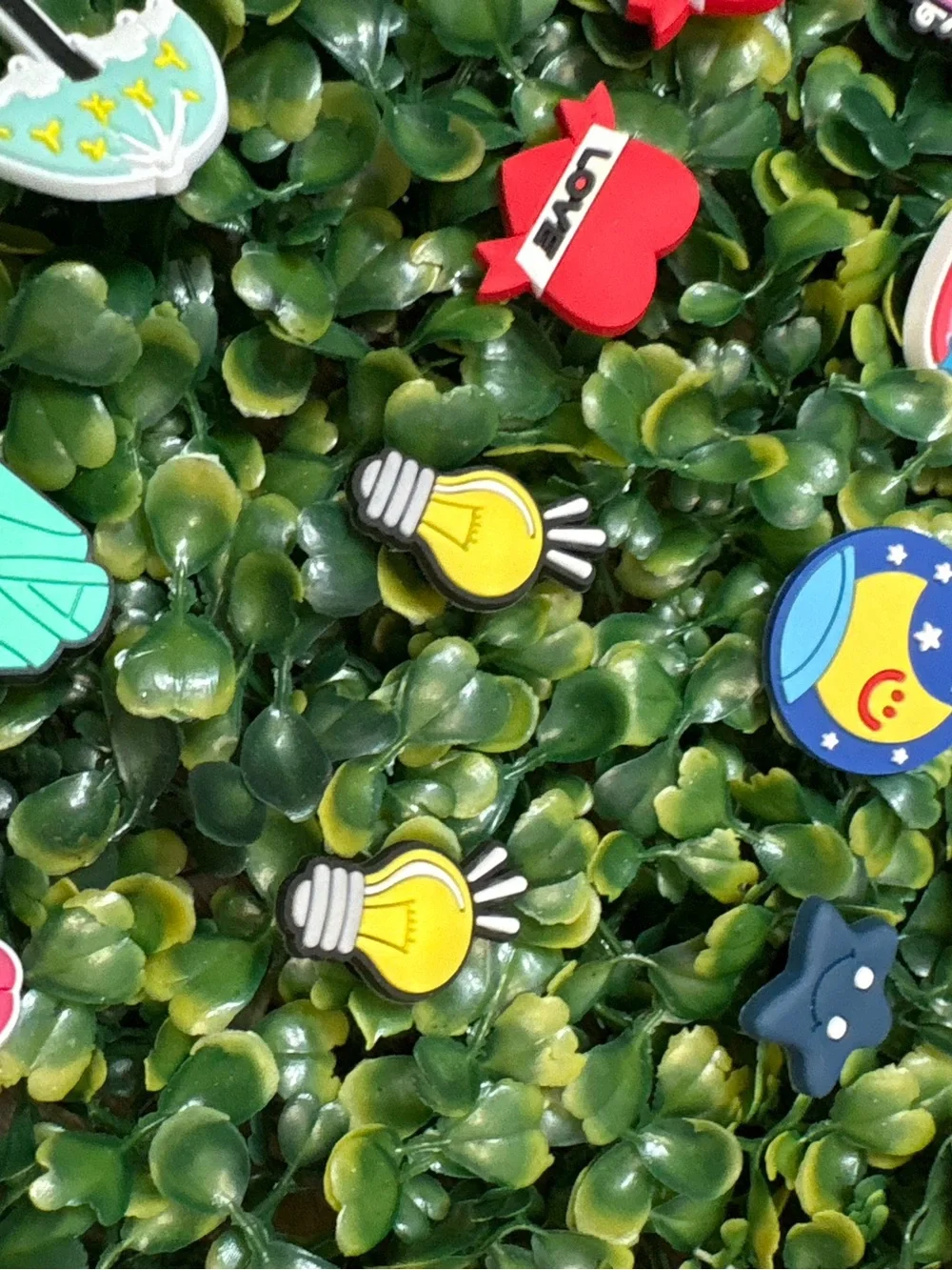 CROCS Multicolor Kids Jibbitz Charm Pack - Stars, Hearts, Clouds & More